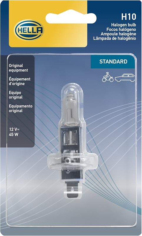 Lâmpada halógena automotiva Hella H1SB 12 V 55 W – 1 unidade