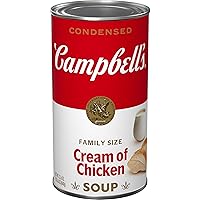 Vista 1 de Campbell's Sopa Condensada Crema de Pollo, Tamaño Familiar, Lata de 22.6 oz