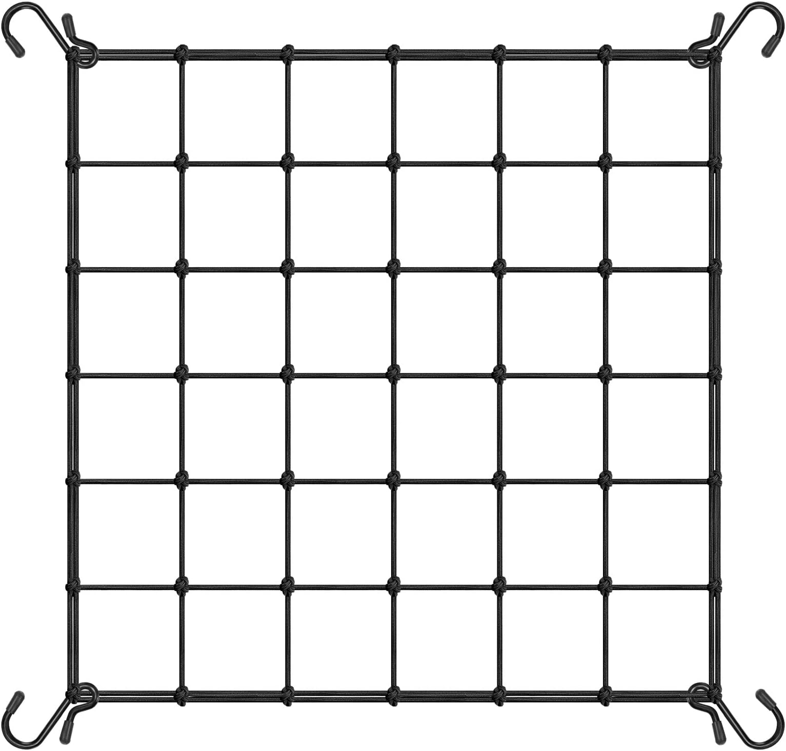 VIVOSUN 3 x 3Ft. Elastic Trellis Netting with 4 Hooks for Climbing Plants, Vegetables, Fruits, and Flowers, 1-Pack