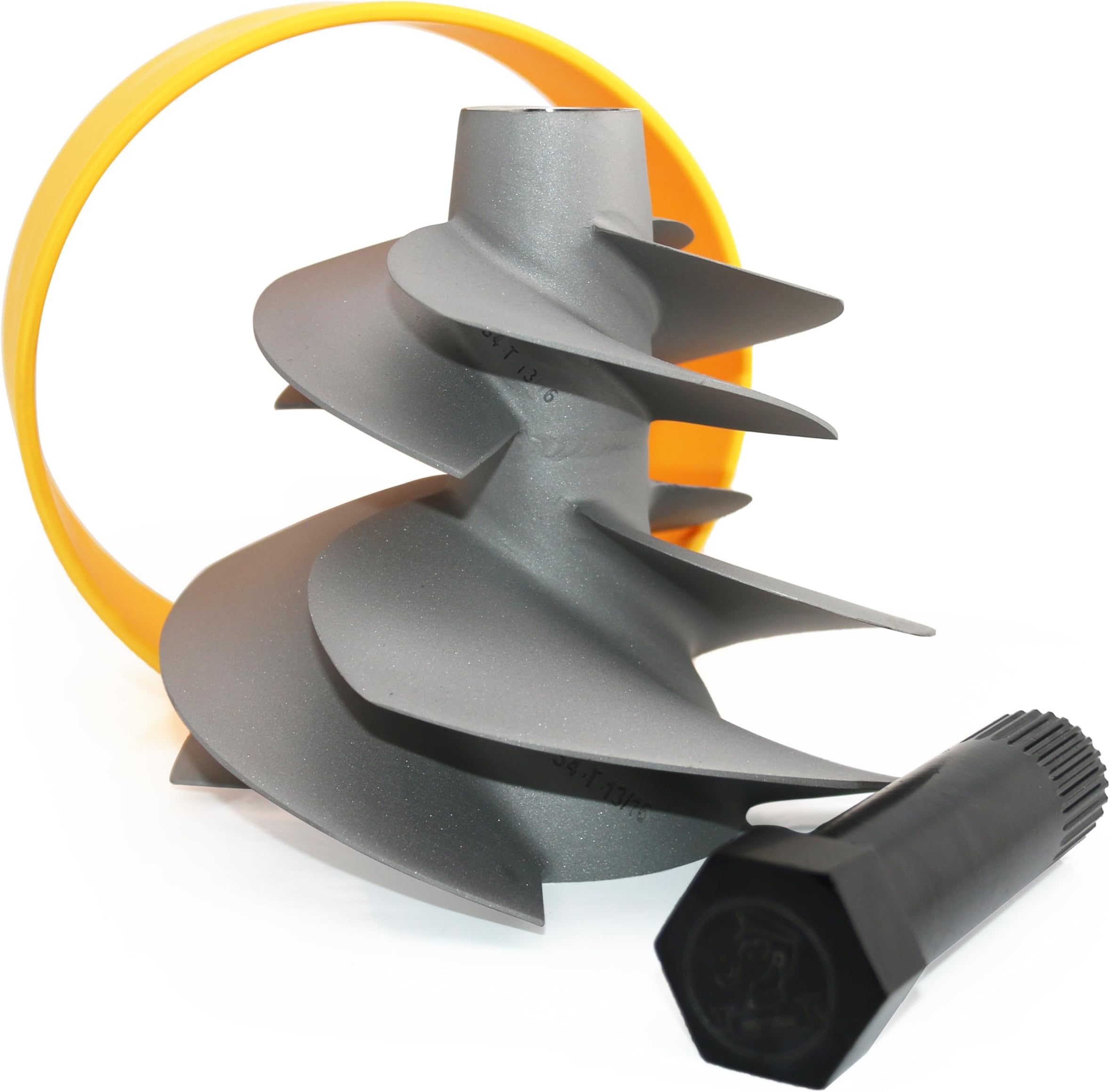 CAPTAIN Twin Impeller Replace for Solas SX4-TP-13/16, fit Sea-Doo Personal Watercraft (PWC) RXP-X 300, RXT-X 300, GTX Limited 300 (2016-new) Jet Ski Impellers with Wear Ring and Wrench