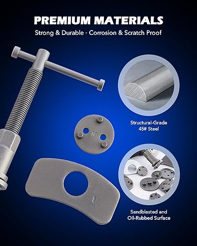 Miniatura 7 de Orion Motor Tech Juego de herramientas de compresión de pinza de freno, juego de herramientas de compresión de pinza de freno con conjuntos de