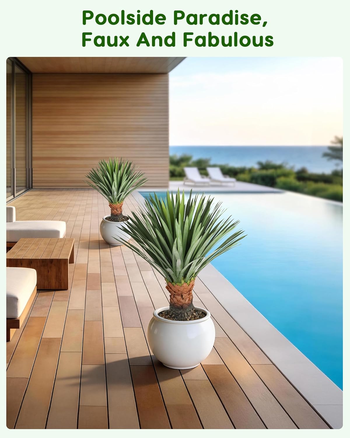 Velener Artificial Dracaena Tree Agave Potted Plant in Black Pot with Real Stone Pebbles, Large Fake Agave Plant for Indoor and Outdoor-37 inches Tall, 165 Leaves