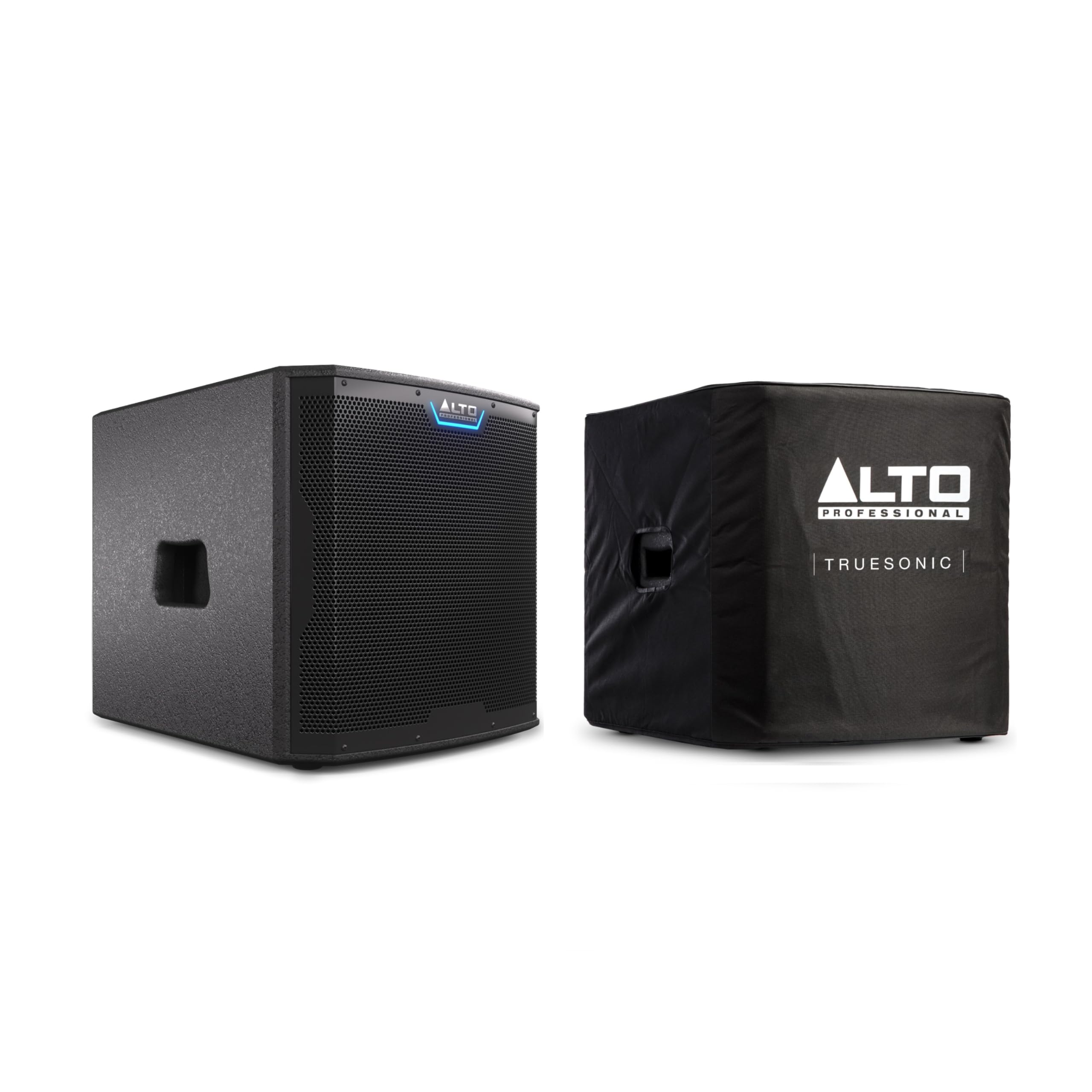 ALTO Professional TS12S + TS12S Cover - Subwoofer da 12" e 2500 W, sistema PA con 6 modalità DSP selezionabili, Easy setup, 130 dB, bobina da 3", bassi superiori
