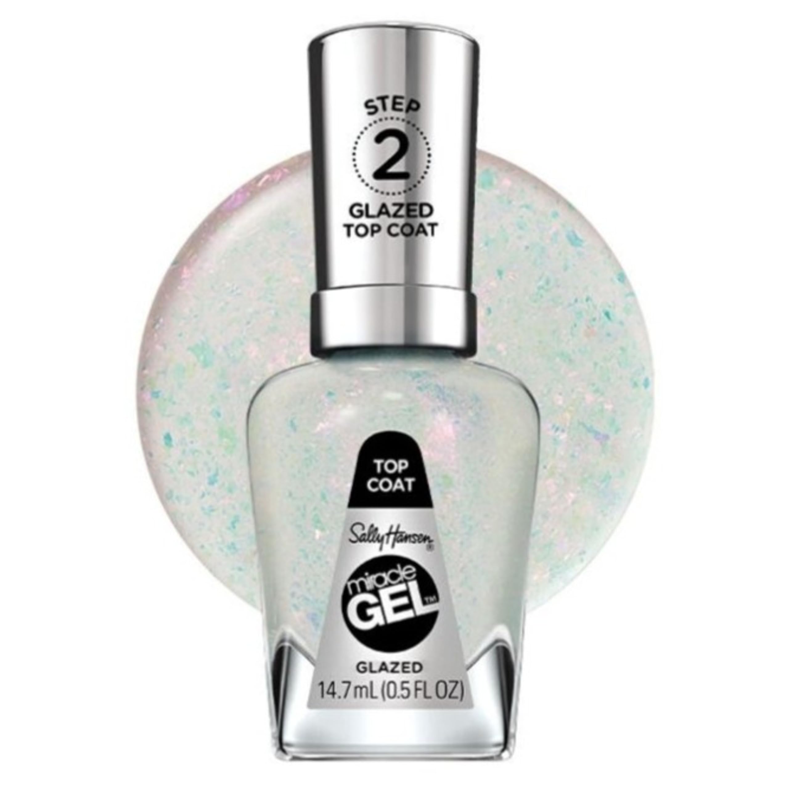 Sally Hansen Miracle Gel® Glänzender Top Coat Glazed 14,7ml