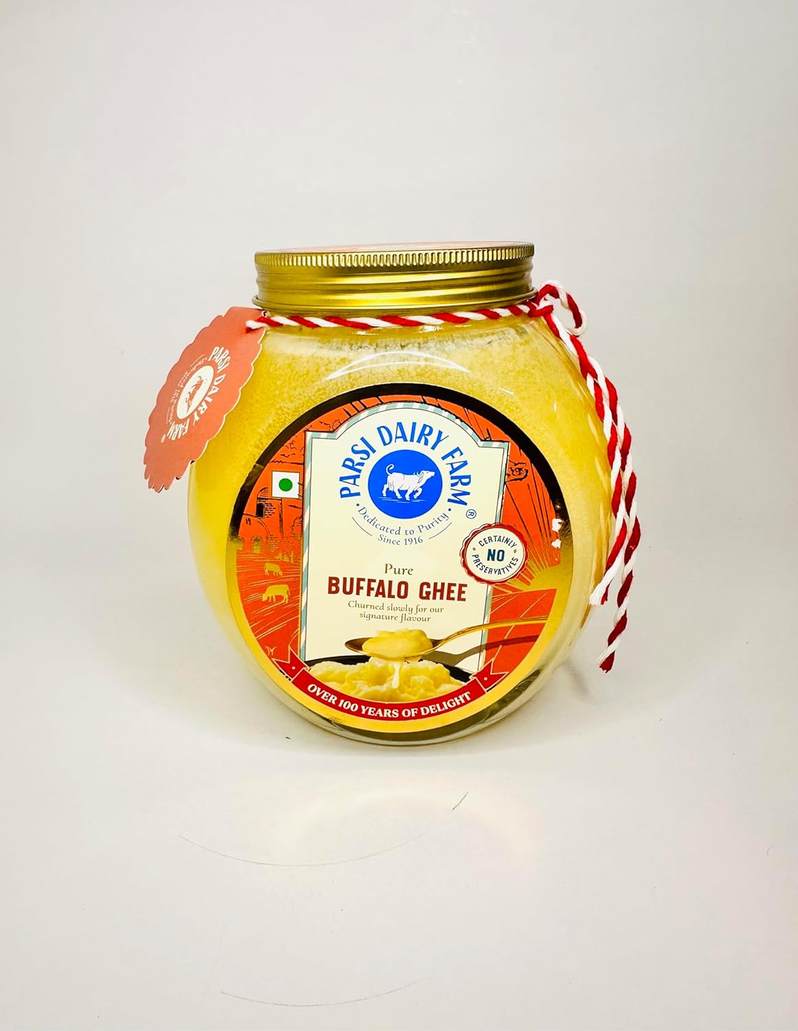 Parsi Dairy Farm Buffalo Ghee Jar, 1 Litre Amazon.in Grocery