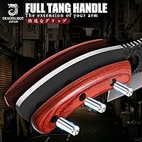 Vista 3 de DRAGON RIOT Professional Butcher Knife Set for Meat Processing, 3Pcs High Carbon Steel Hand Forged Serbian Cleaver Chef Knife Set with Ergonomic