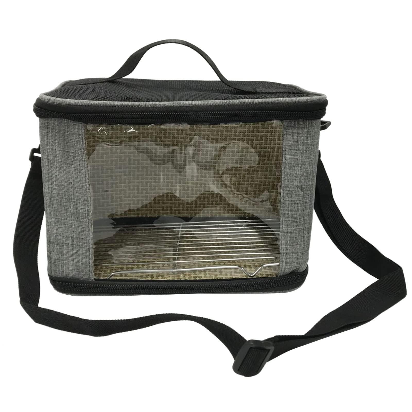 Sac de transport pour petits oiseaux anti-stress à ventilation supérieure