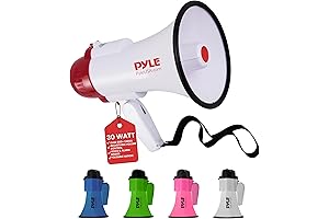 Pyle PMP30 Megaphone Speaker: Lightweight, Loud, and Portable