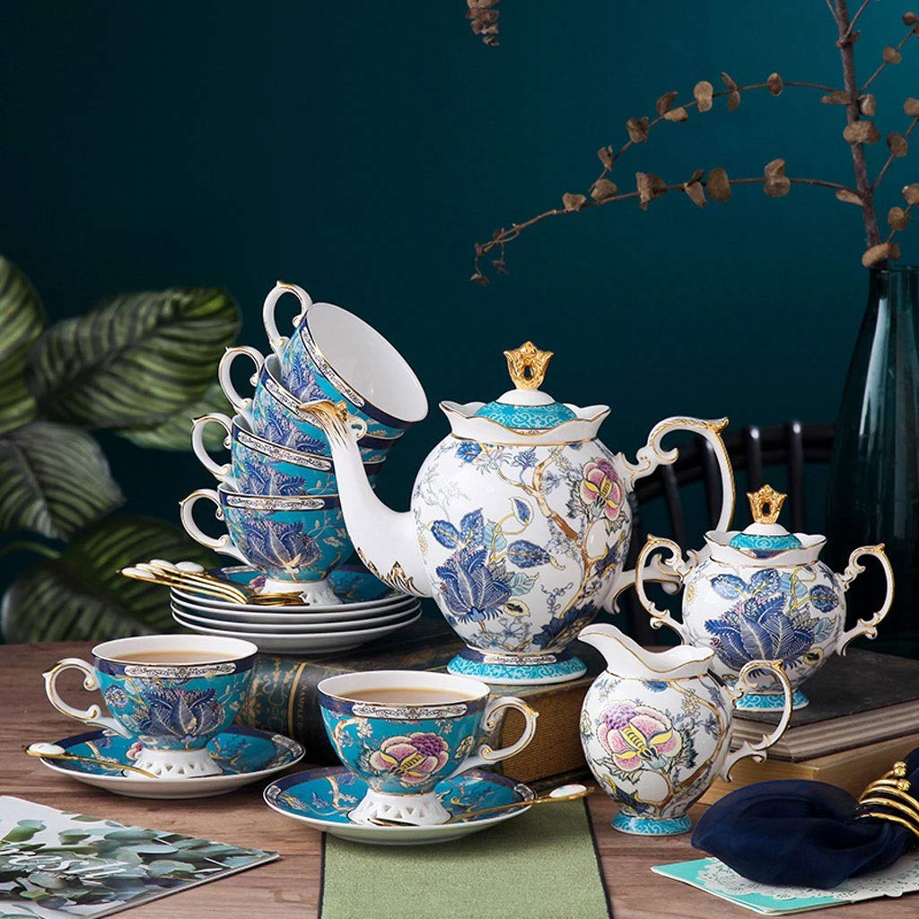 Filiżanka do kawy filiżanka do kawy i spodek zestaw porcelana kostna domowy kwiat filiżanka do herbaty pudełko na prezent ceramiczny zestaw do popołudniowej herbaty filiżanki do herbaty i