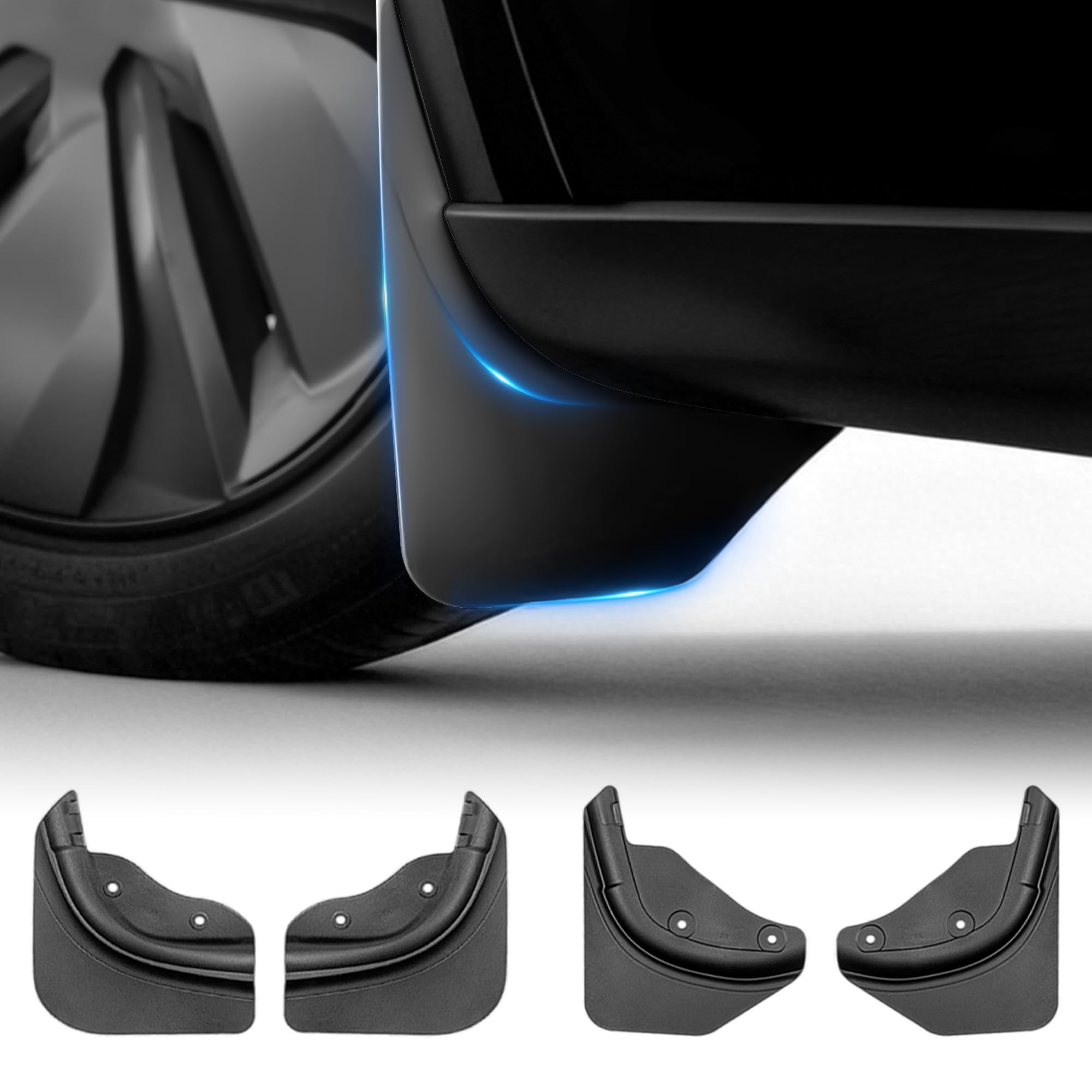 Amazon | 2025 Tesla Model Y Juniperマッドフラップ 4個