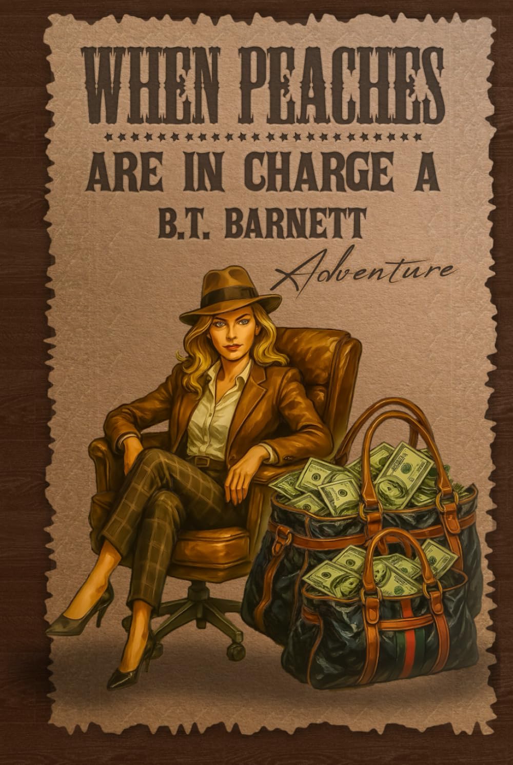 When Peaches Are in Charge: A B.T. Barnett Adventure (B.T. Barnett, Private Investigator)