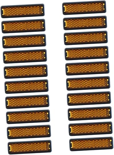 VANZACK Reflectores de pedal de bicicleta, kit de seguridad de conducción nocturna, reflectores de bicicleta para suministros de bicicleta de pie