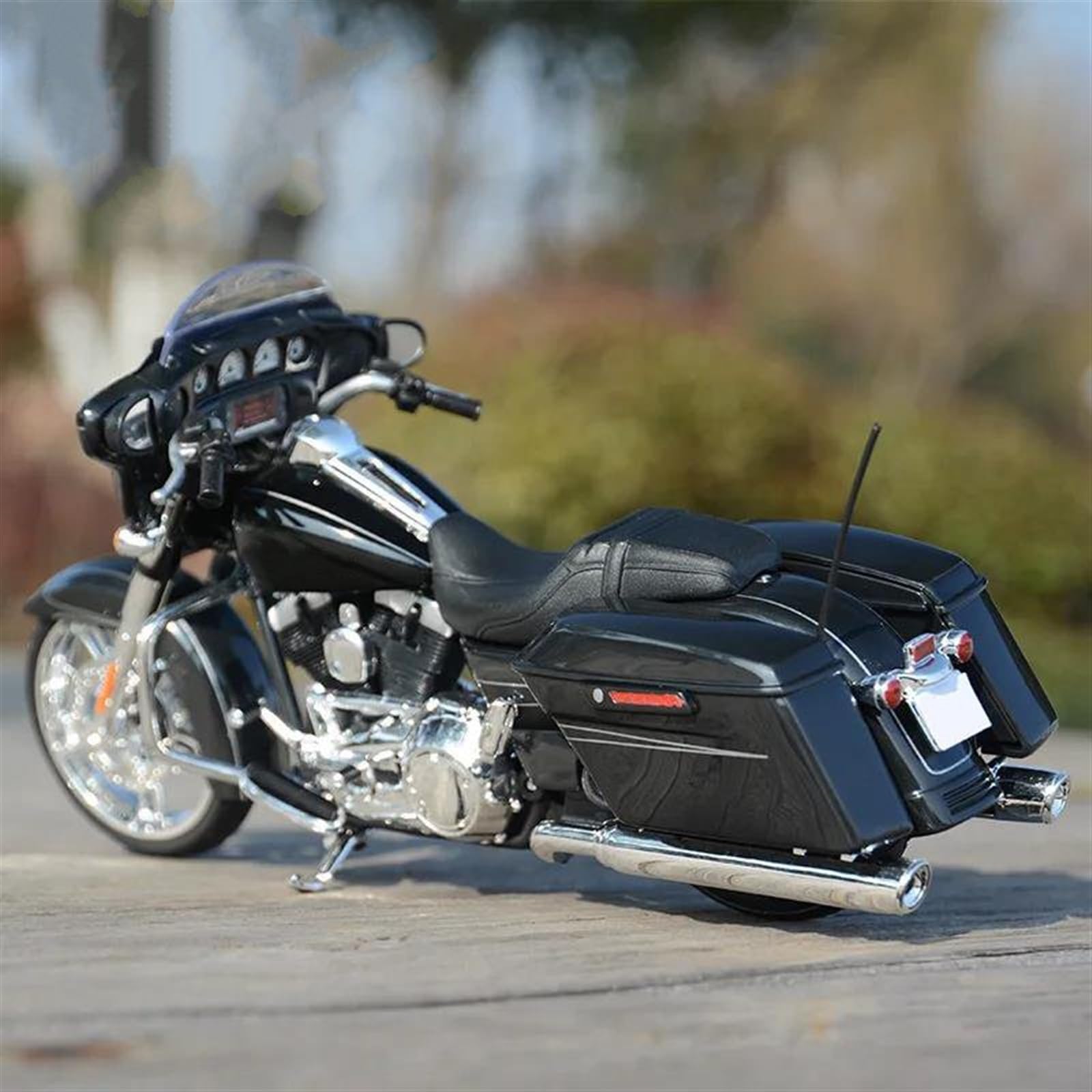 SEYXF Motorbike Toy Motorcycle Model Simulation Alloy Toy 1:12 for Harley for Davidson Street Glide Special(with Retail Box)