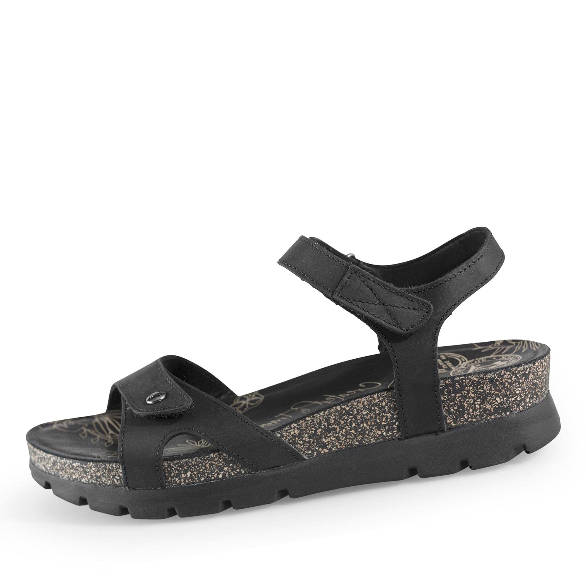 Panama Jack Women's Sulia Basics Strappy Sandals, Black B2, 6 UK