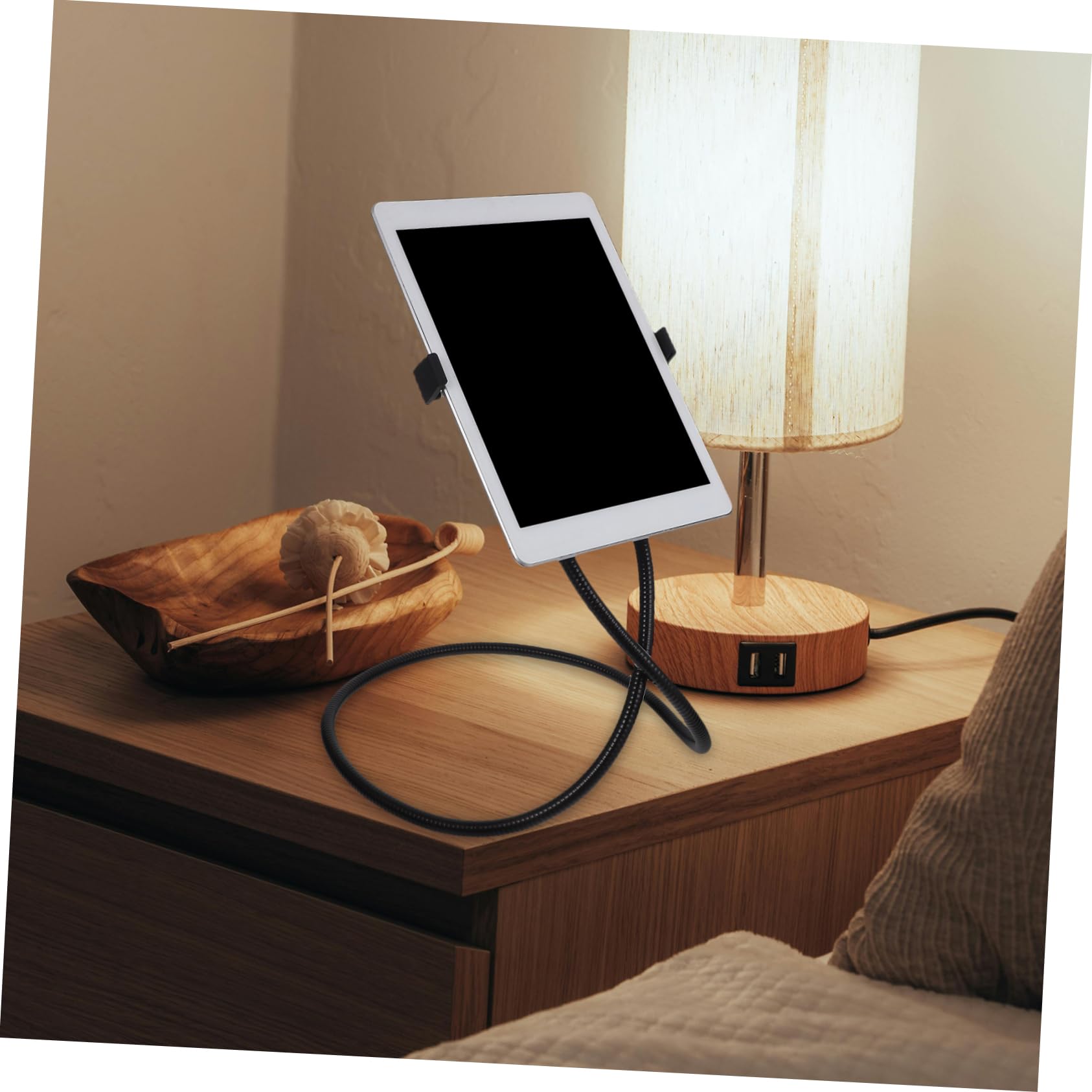 UPKOCH Soporte para Teléfono Móvil con Cuello y Brazo Flexible Compatible con Smartphones y Tablets De Oficina Cocina y Ejercicio Color Aleatorio