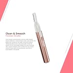 Wahl Canada Clean & Smooth Womens Éliminer le stylo à frimeur, Enlever les cheveux du visage de précision avec des têtes interchangeables, outil de grooming personnel, certifié pour le Canada – Modèle 5541