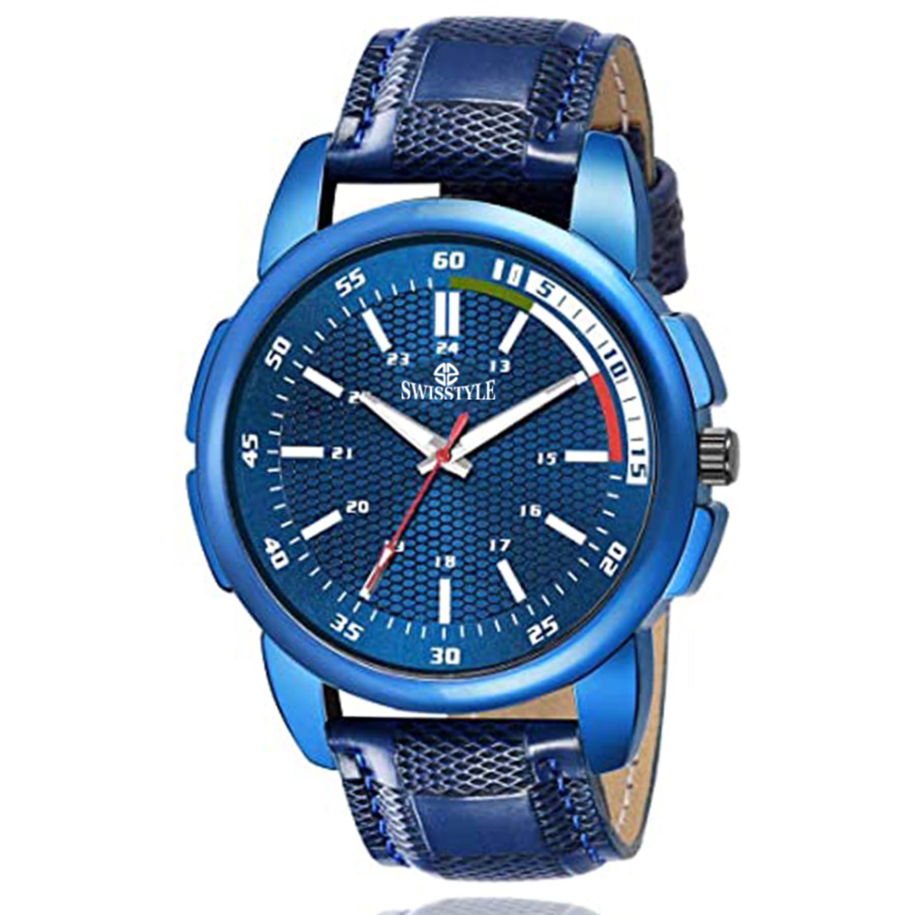 SWISSTYLE Blue Analogue Watches for Men-SS-GR193-BLU-BLU (B085L3KLBV) Amazon Price History, Amazon Price Tracker