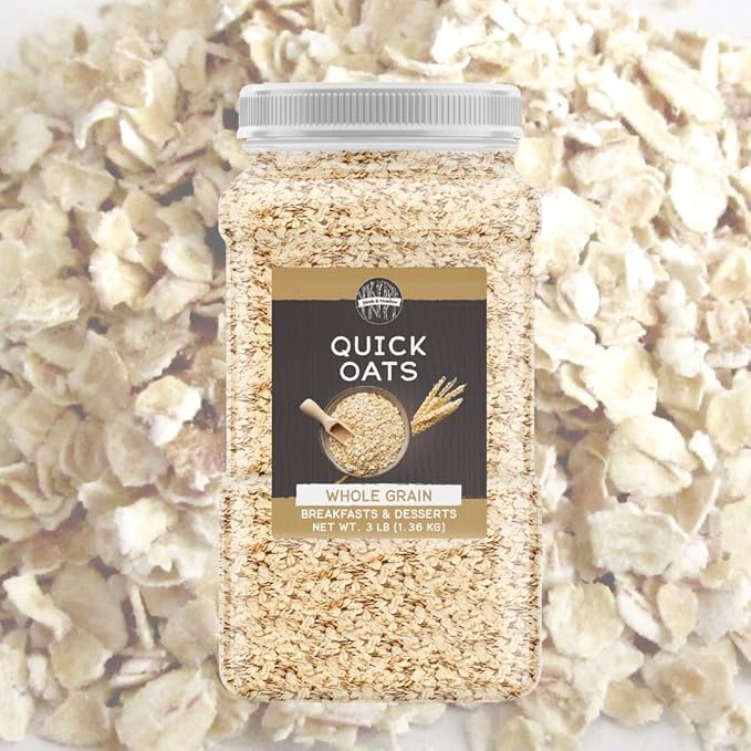 Birch & Meadow Avena Rápida, 1.36 kg, Grano Entero, Desayuno y Postre miniatura 3