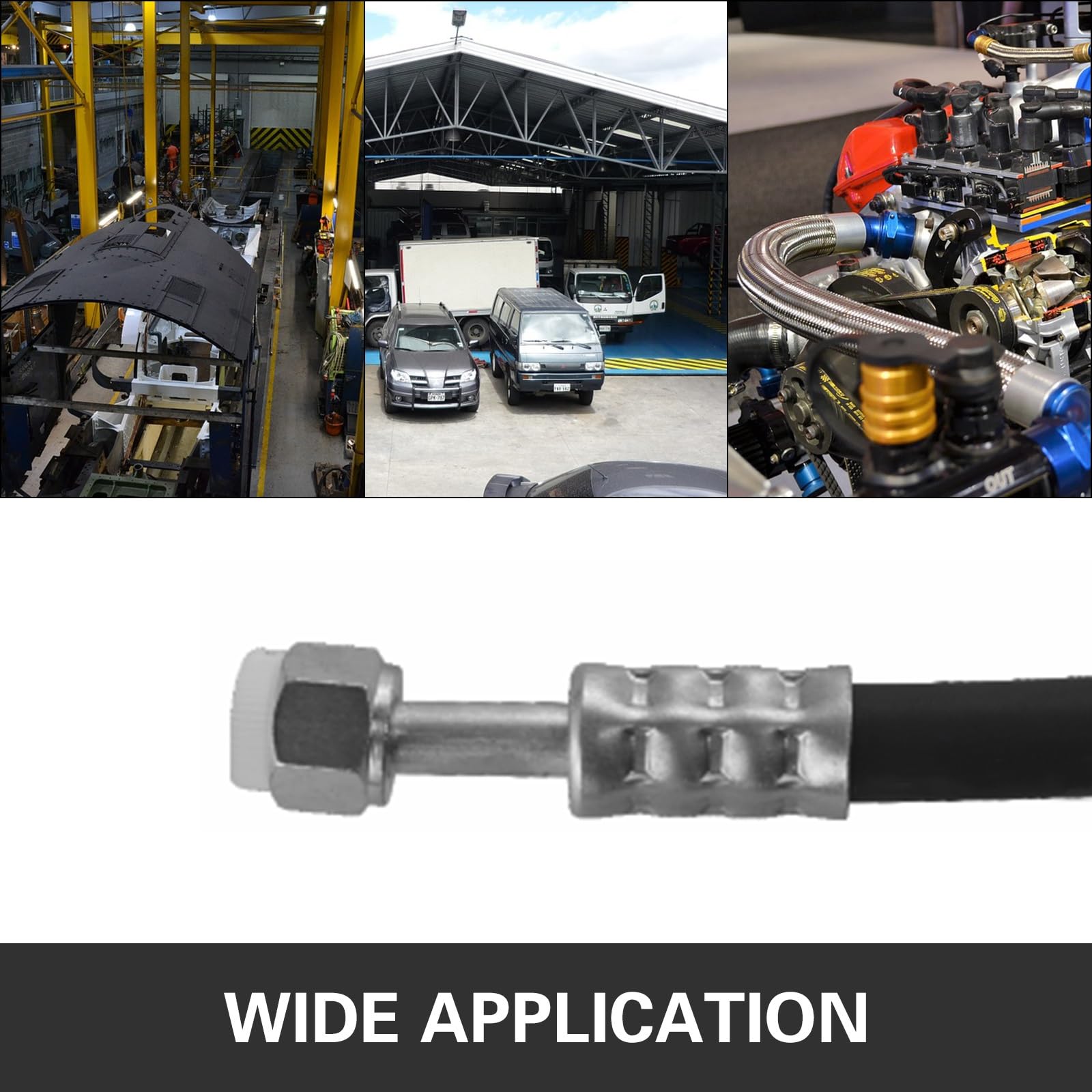 Zaciskarka do węży hydraulicznych 71500 oddzielna hyd-ra-krimp z aluminiową pompą ręczna klimatyzacja naprawa zestaw narzędzi do zaciskania