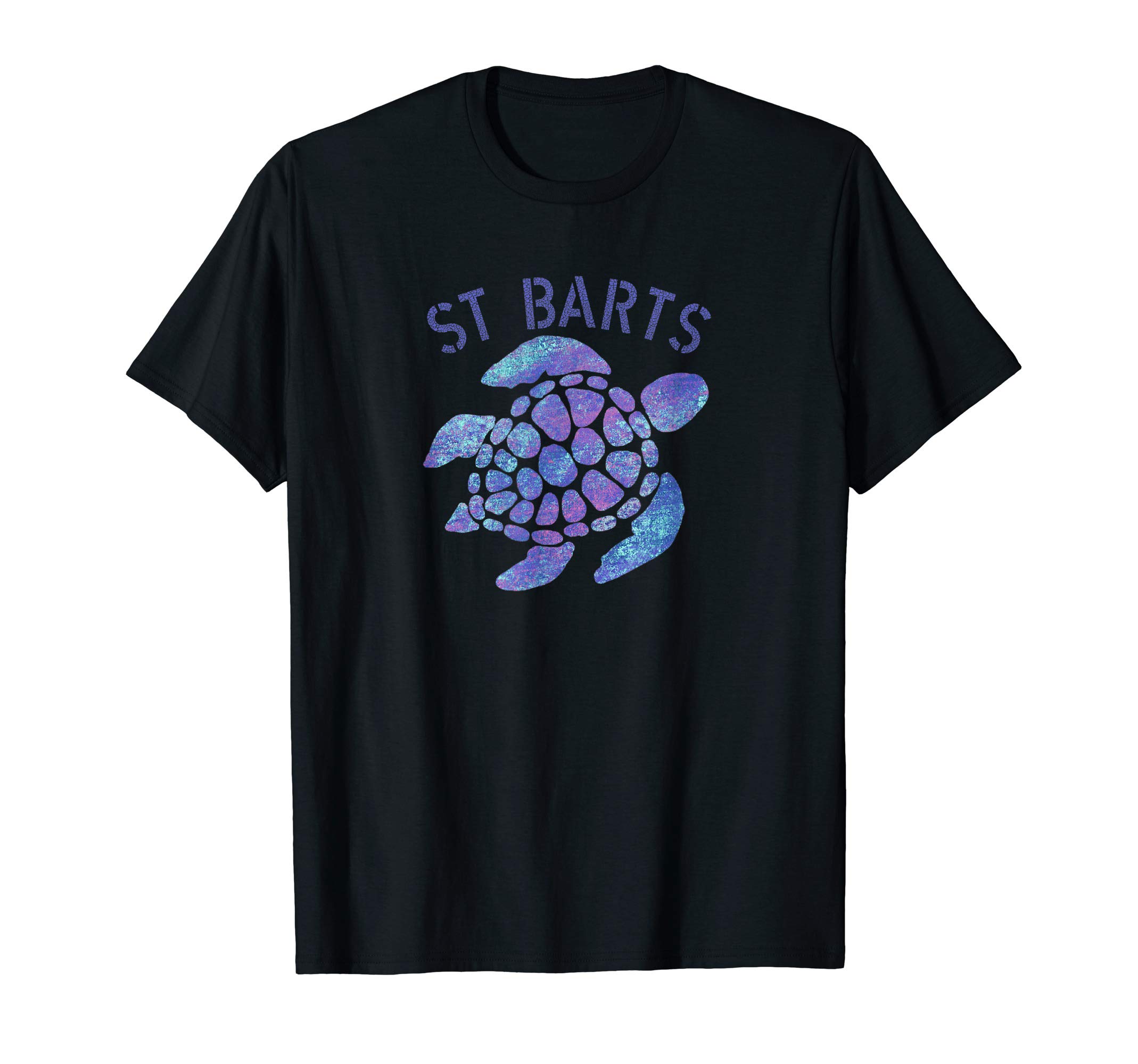 St Barts Beach Design / Tribal Turtle Gift T-Shirt
