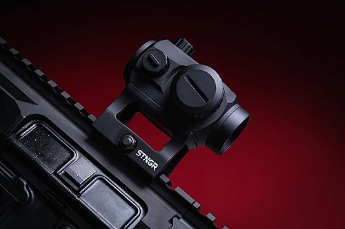 Miniatura 8 de STNGR Axiom II Red Dot Sight Bundle, 2 MOA con soporte QD incluido