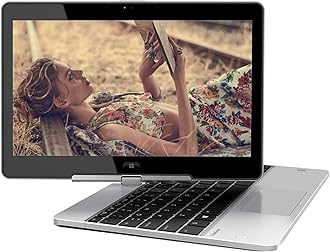 HP EliteBook Revolve 810 G3 11.6in HD Touchscreen Laptop Computer, Intel Core i7-5600U up to 3.20GHz, 8GB RAM, 240GB SSD, USB 3.0, Webcam, Windows 10 Professional (Renewed)