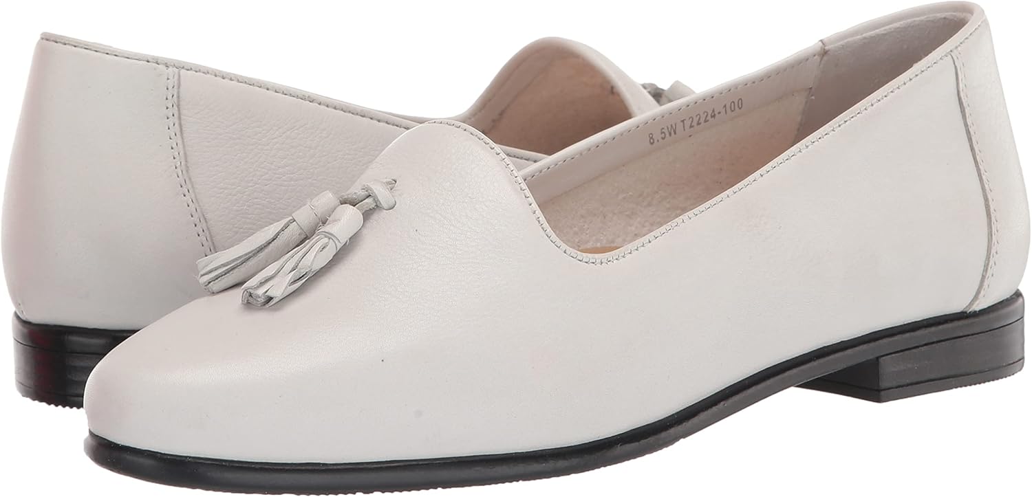 Trotters Liz Tassel White 8.5 N (AA)