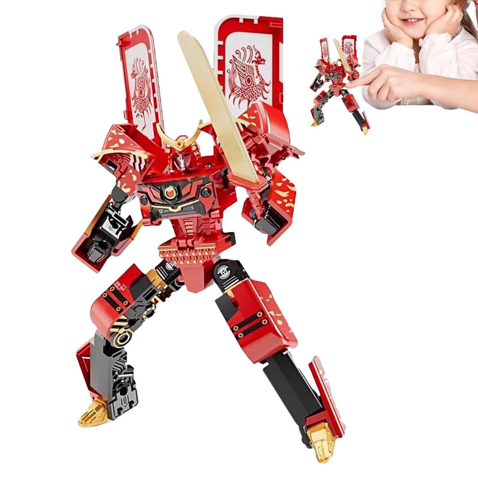 Cyuluoy Transforming Ice Cream Robot Toy, Educational Robot Toy