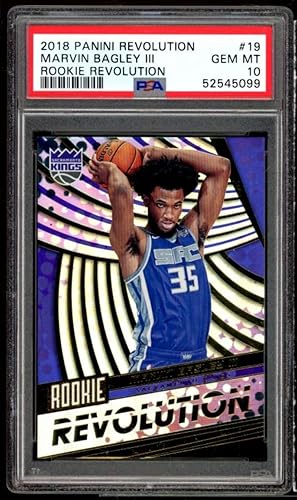 Marvin Bagley III Rookie 2018-19 Panini Revolution Rookie Revolution #19 PSA 10