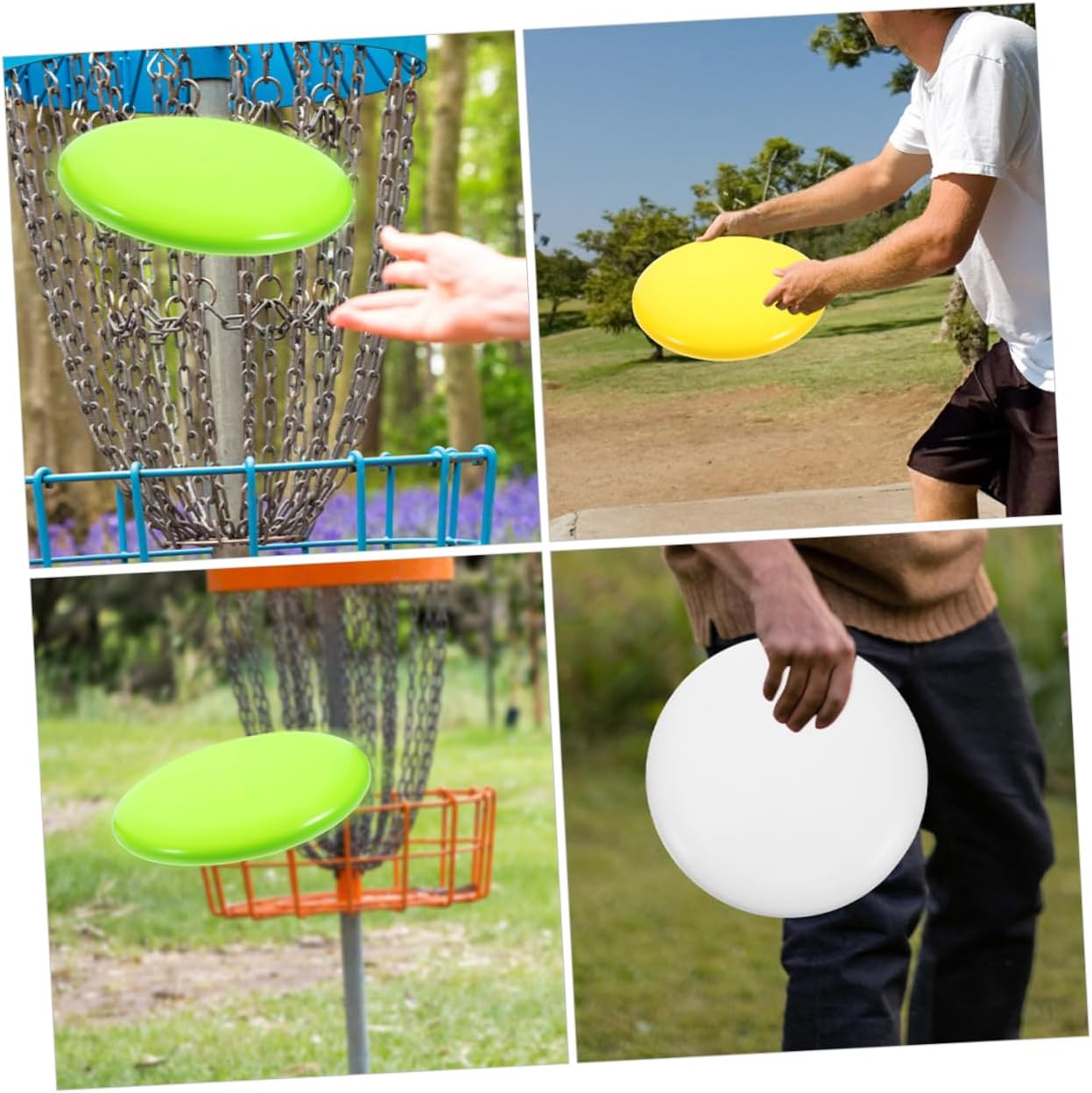 BESPORTBLE 6pcs Softball Training Discs Reusable Pitching Practice Tool for Accuracy Outdoor Training Sturdy Design for Beginners and Advanced Players