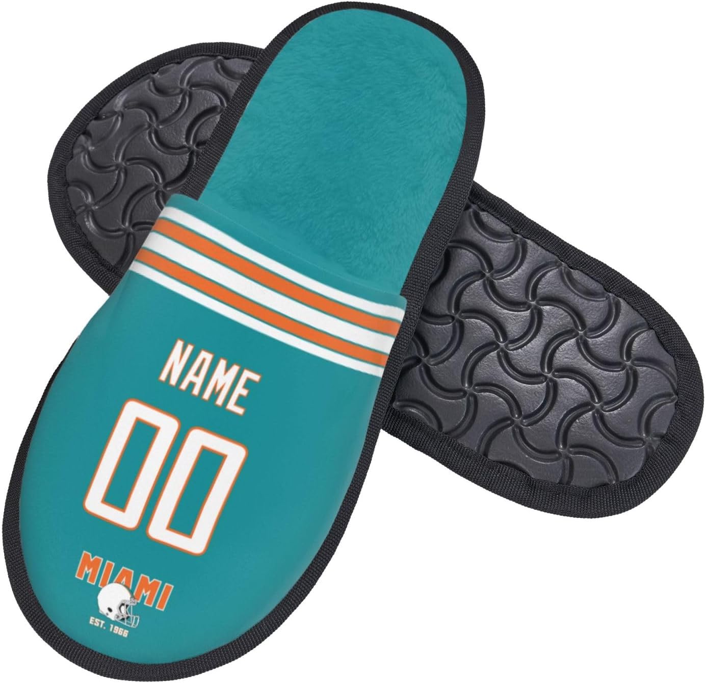 Custom Slippers Personalized Staycation Indoor Plush Lightweight Slippers Gitfs for Men Women