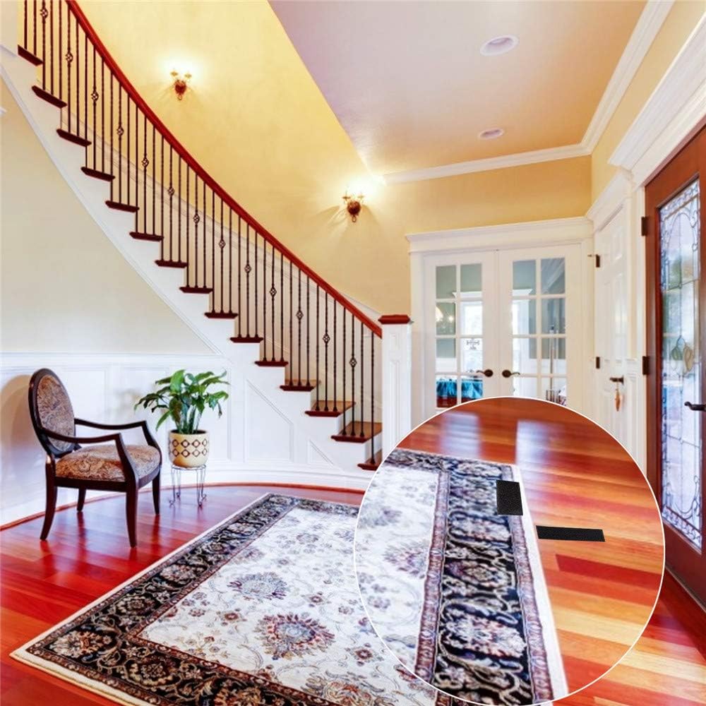 16Pairs Heavy Duty Hook Loop Strips with Adhesive Fastener?Double Sided Adhesive Sticky, Interlocking Tape Mounting Tape for Home Office ?1.5 x 3.9 Inch ? : Industrial & Scientific