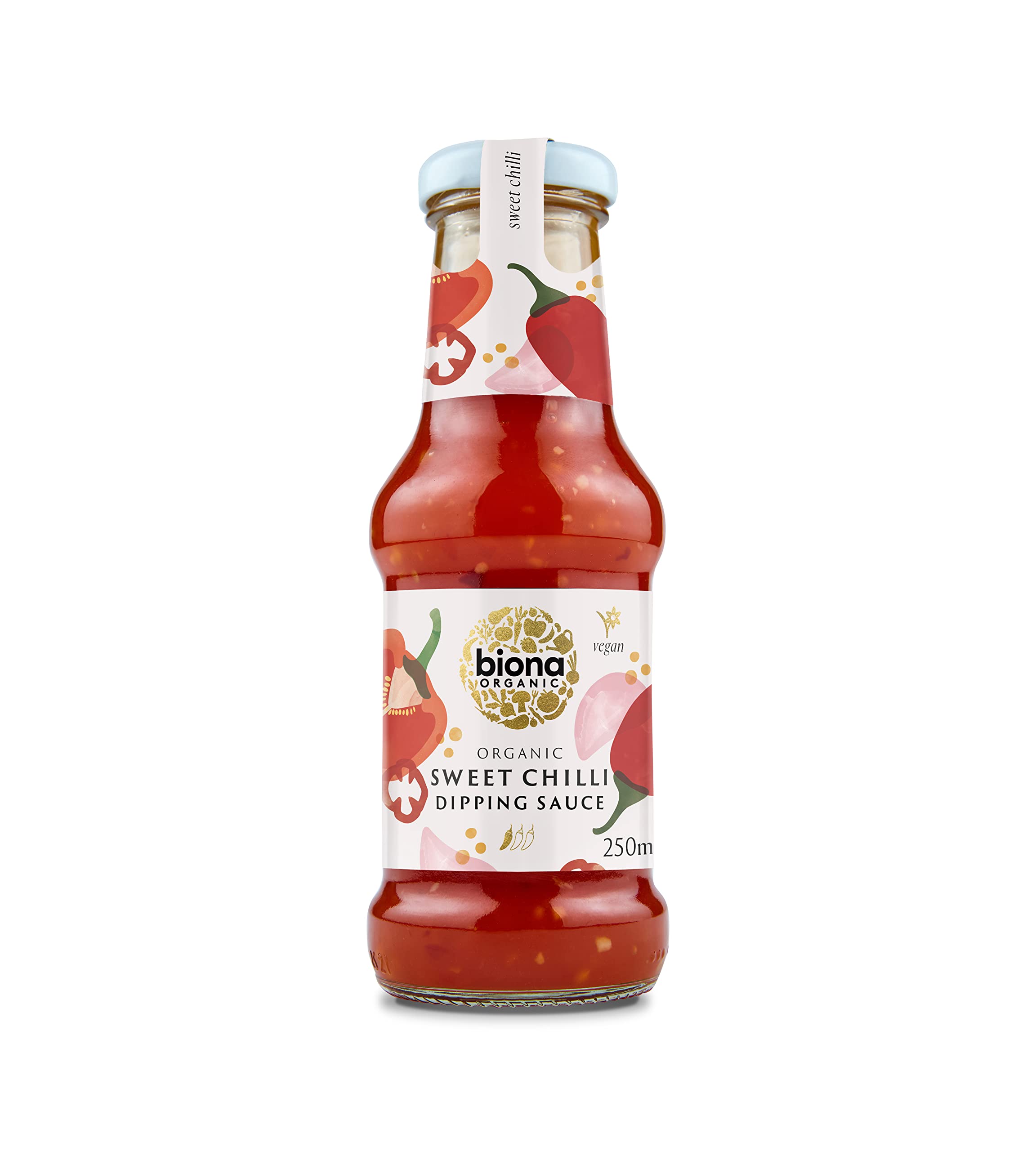 Biona Organic Sweet Chilli Sauce, 6 x 250ml