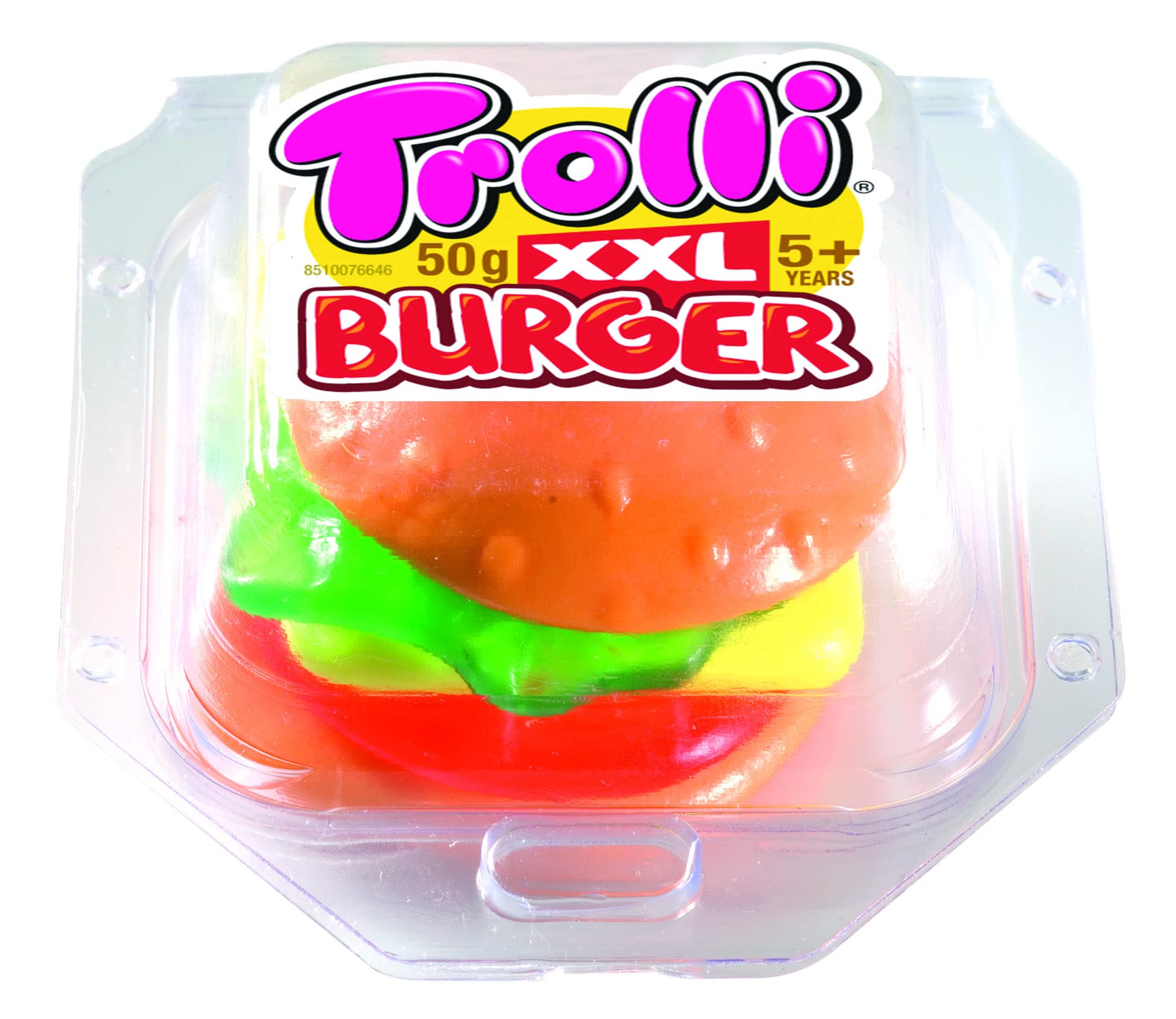 Trolli Mega Hamburguesa Caramelo 50gm x 24