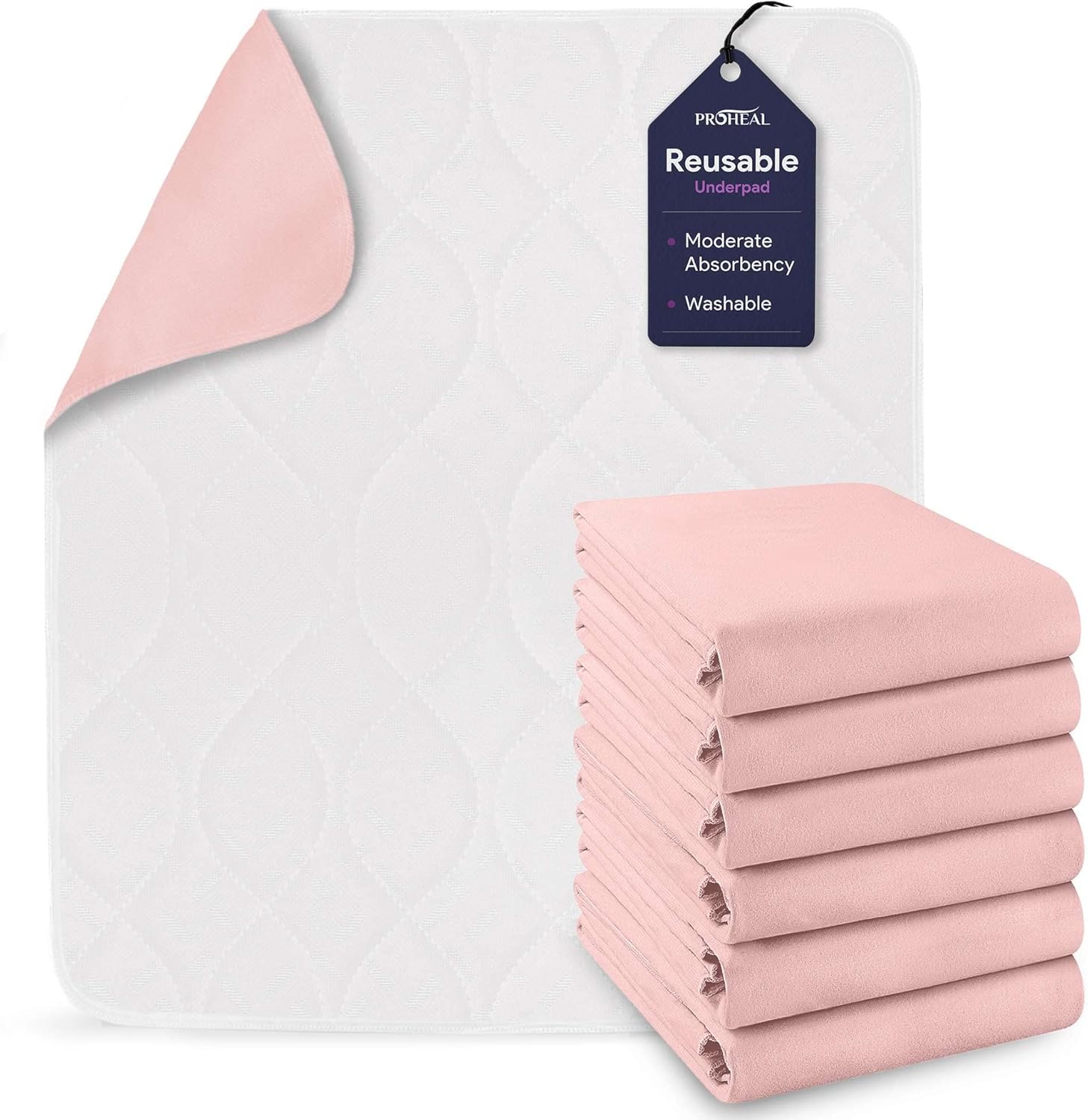 Incontinence Bed Pads Washable Reusable Waterproof Bed