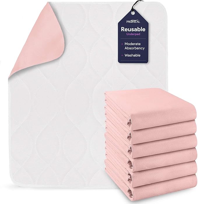 Incontinence Bed Pads Washable Reusable Waterproof Bed