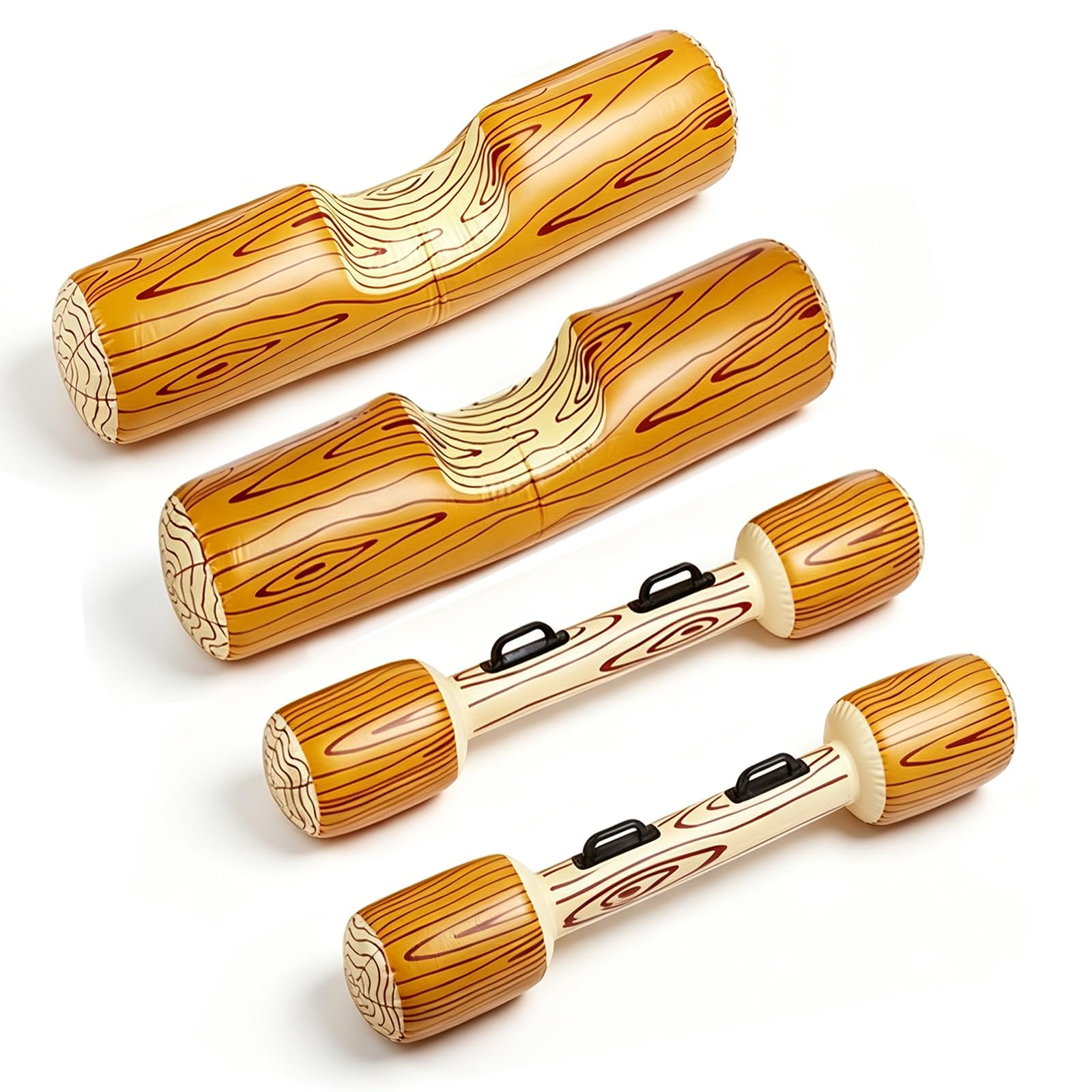 Ensemble Flottant Gonflable, 4 Pcs, Jeux Nautiques pour Adulte | Fête de Piscine, Lot de 2 Flotteurs de Bassin