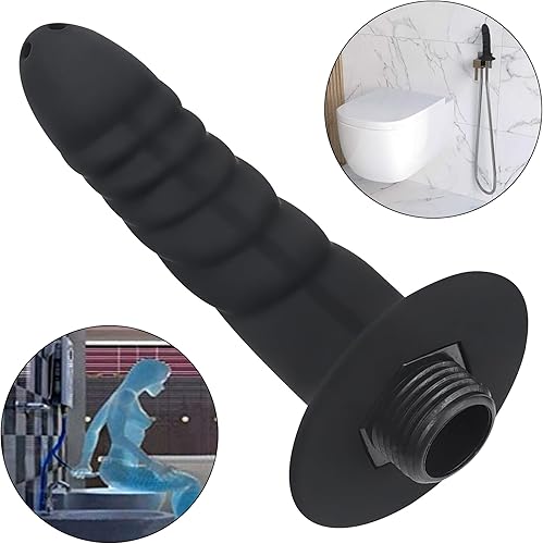 Miniatura 3 de Limpiador de ducha de silicona de 4 agujeros, sistema de ducha enema, boquilla de ducha de agua de mano, kit de limpieza vaginal para hombres y