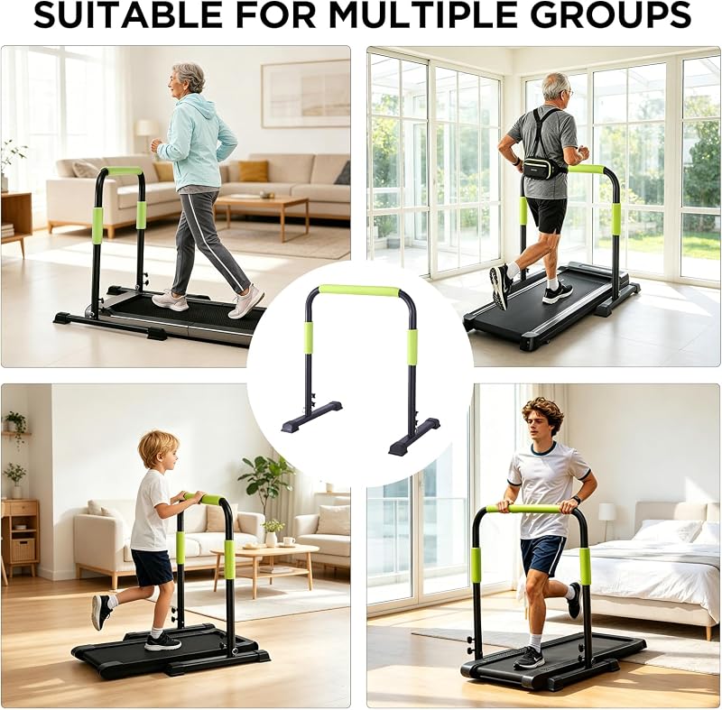 Walking Pad Handle Bar Phone Holder Support Bar image 2