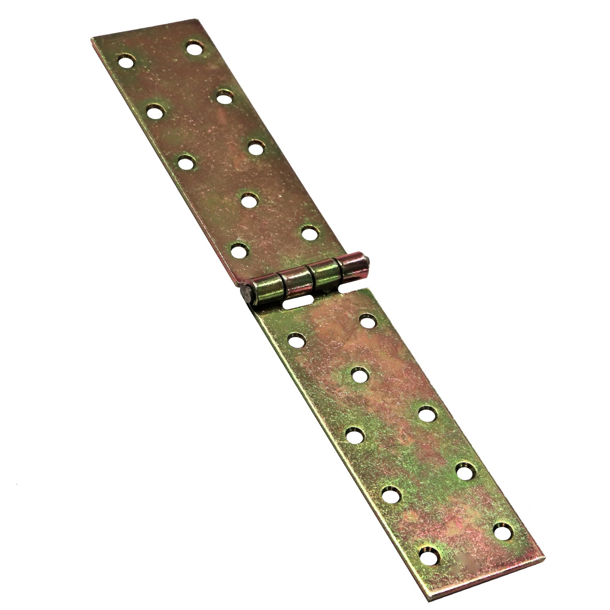 Pack of 1 x 250 mm Backflap Hinge Galvanised, Steel Back Flap Hinges, Weather Resistant, Rust Corrosion Proof, Strap Hinges Ideal for Indoor or Outdoor Use On Gates, Sheds, Gazebos, Wardrobes, Chests