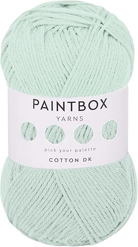 Miniatura 29 de Paintbox Yarns Hilo DK 100% Algodón 1.76oz (50g), 137 Yardas (125m) - Vino Tinto para Crochet, Tejer - Hilo Suave y Ligero de Doble Punto para Ropa