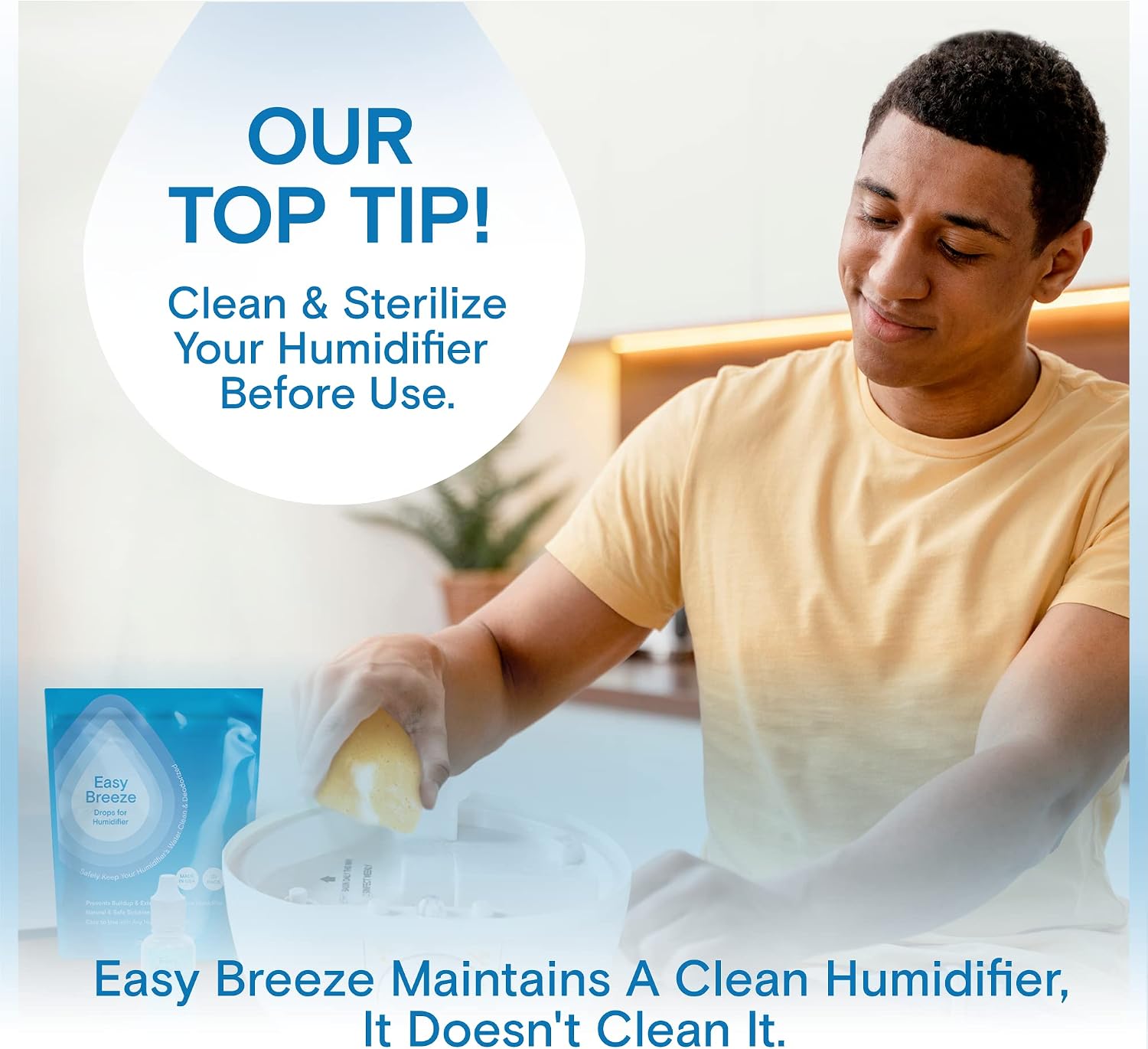 Berkland Easy Breeze Humidifier Cleaner Drops, 2-Pack - Made in USA