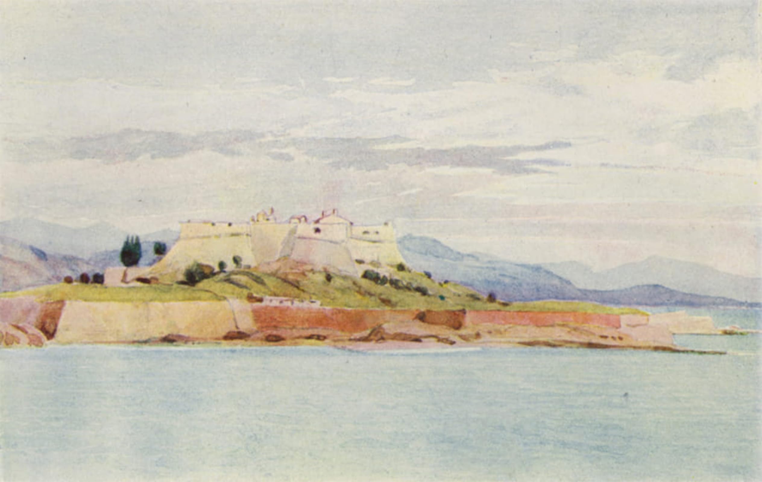 POSTERIIk Famous Modern Artwork Art Mural Antibes by Alexander Henry Hallam Murray Oil Paintings Pictures for Home Decor 60x90cm