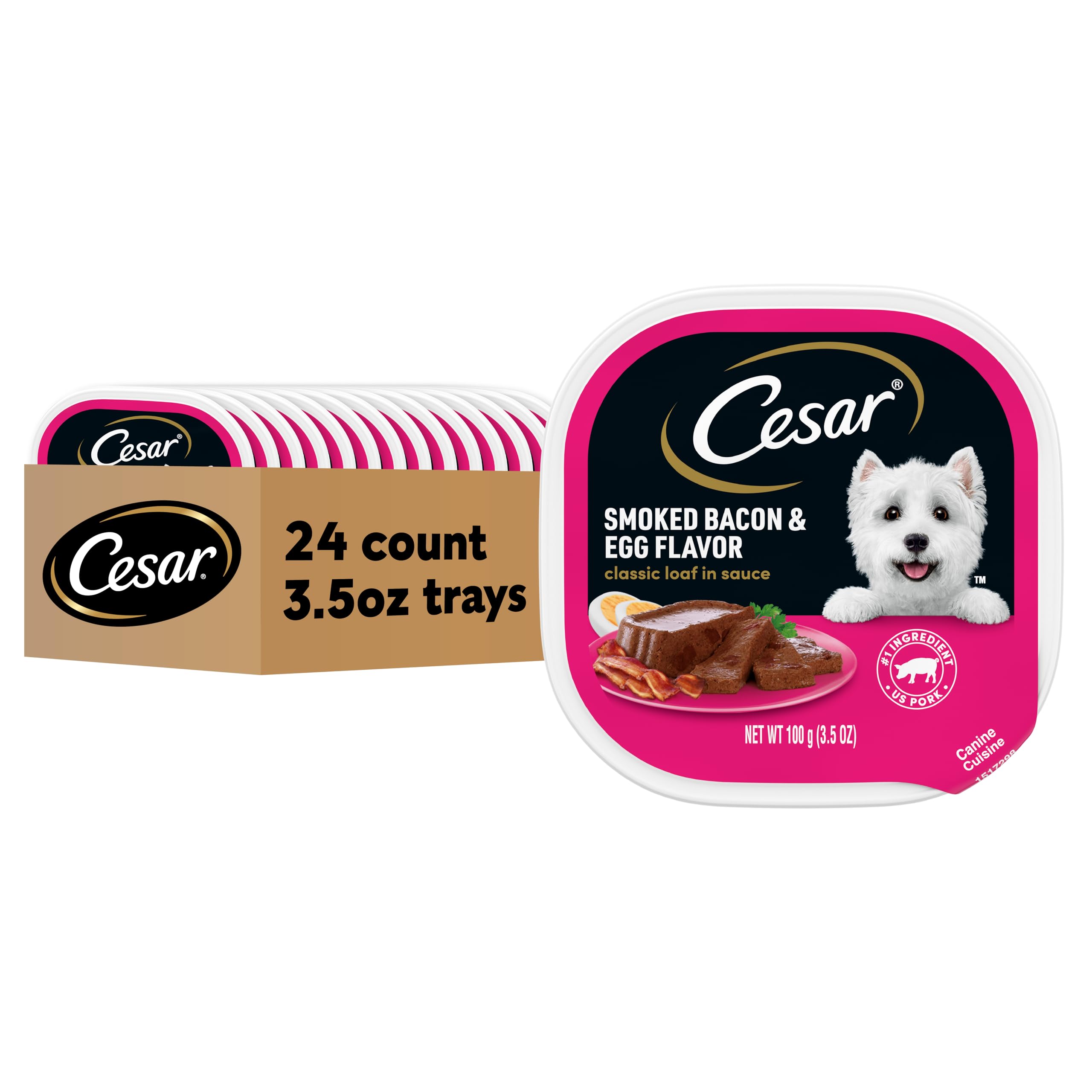 Caesars Wet Dog Food Cesar Canine Cuisine Dog Food Filet Mignon Flavor ...