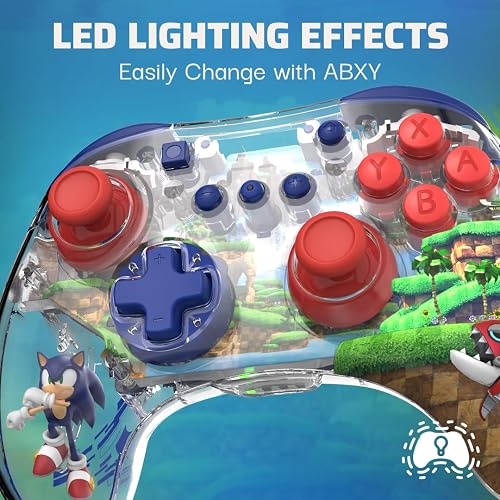 PDP REALMz Wireless Gaming Controller: Sonic Superstars - Nintendo Switch 2 - 4