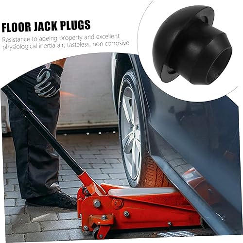 Miniatura 4 de Uonlytech Enchufes para gatos de piso, 20 unidades, conectores de botella, accesorios de automóvil negros, accesorios para automóviles, mango de