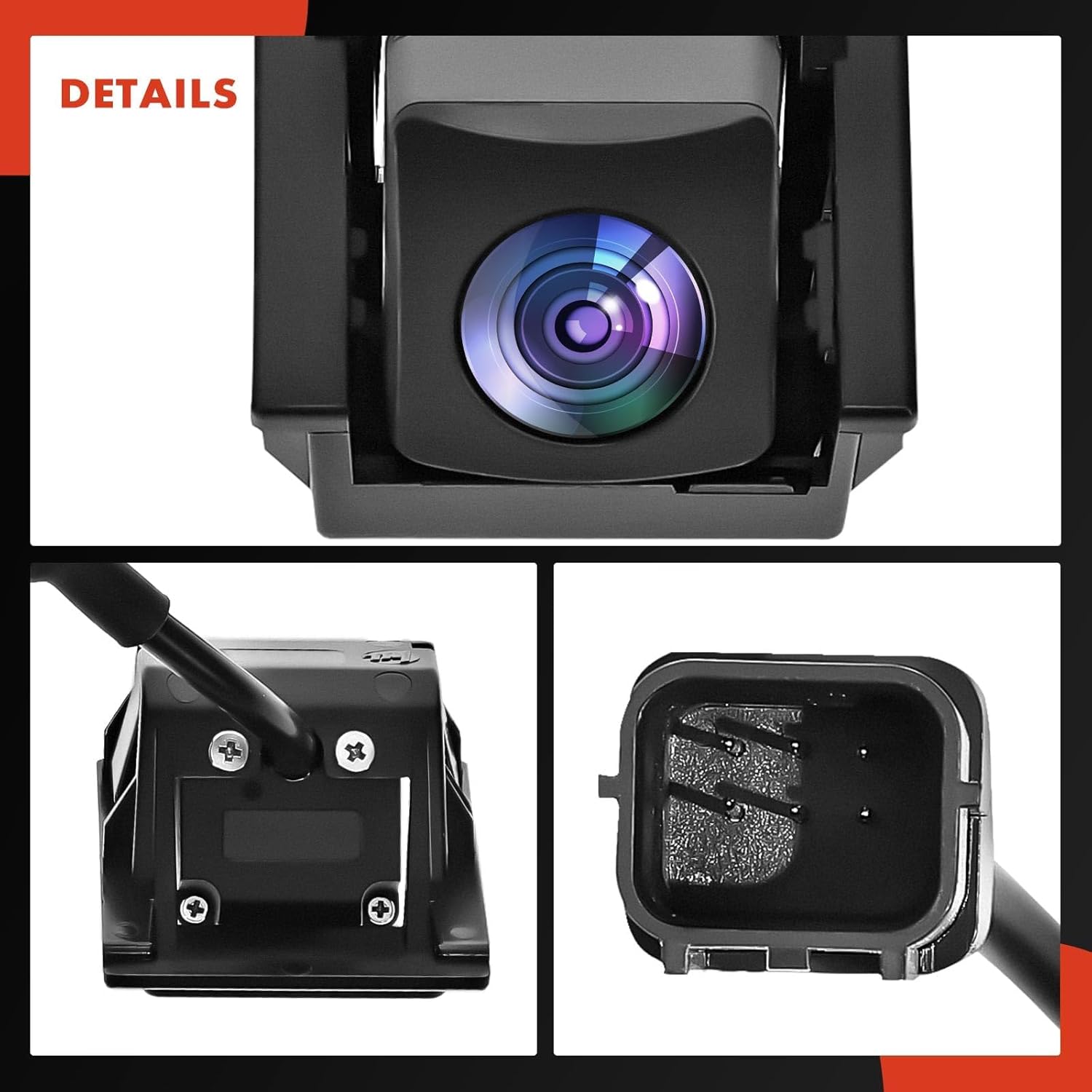 A-Premium Park Assist Camera Rear View Backup Reverse Camera Compatible with Select Honda Models - 2018 2019 2020 Odyssey - Replace# 39530THRA23