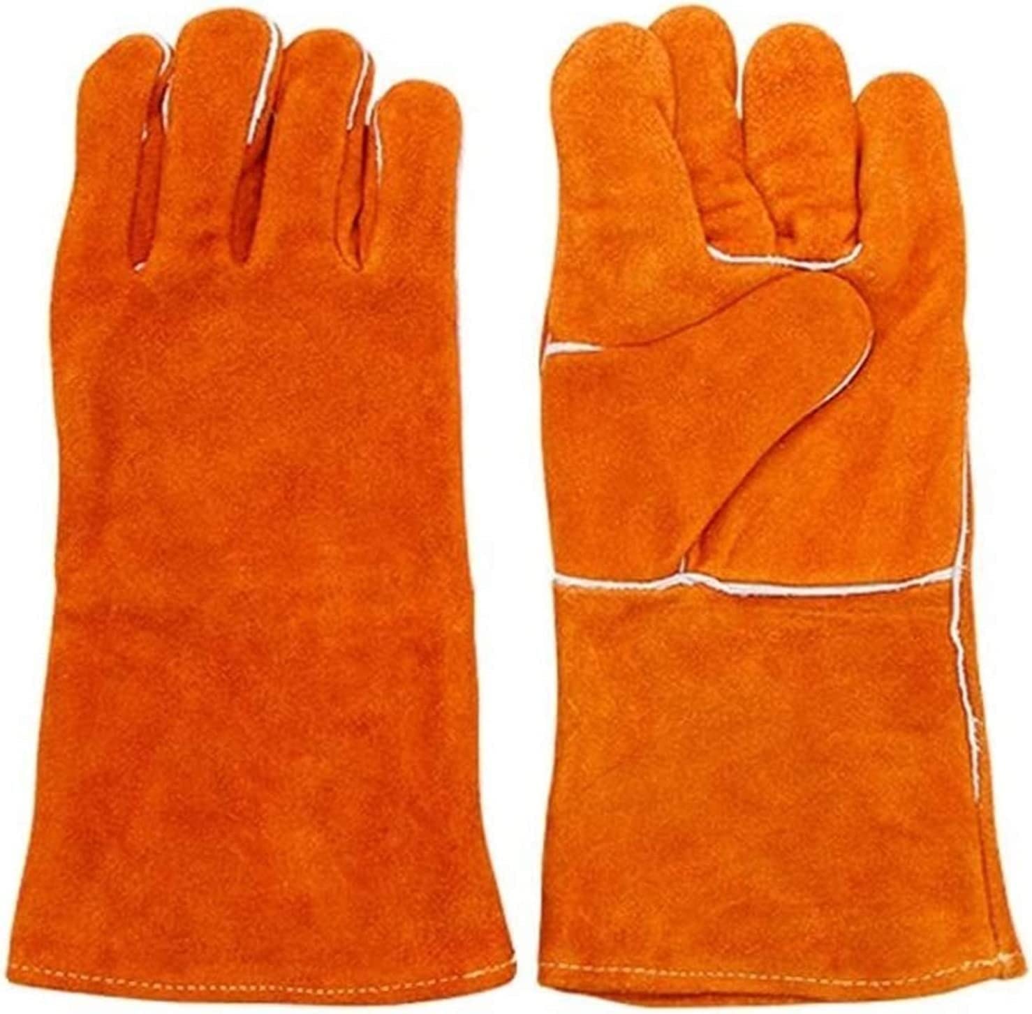 Gants de Jardinage, Gants de Travail, Gants de soudage Gants ignifuges et Thermiques Gants Haute température Isolation Gants ignifuges Gants