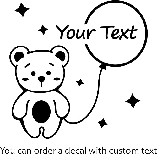 Miniatura 14 de Calcomanías de pared con nombre para niños, calcomanías personalizadas con nombre de niña para guardería, decoración de pared con nombre con bonito