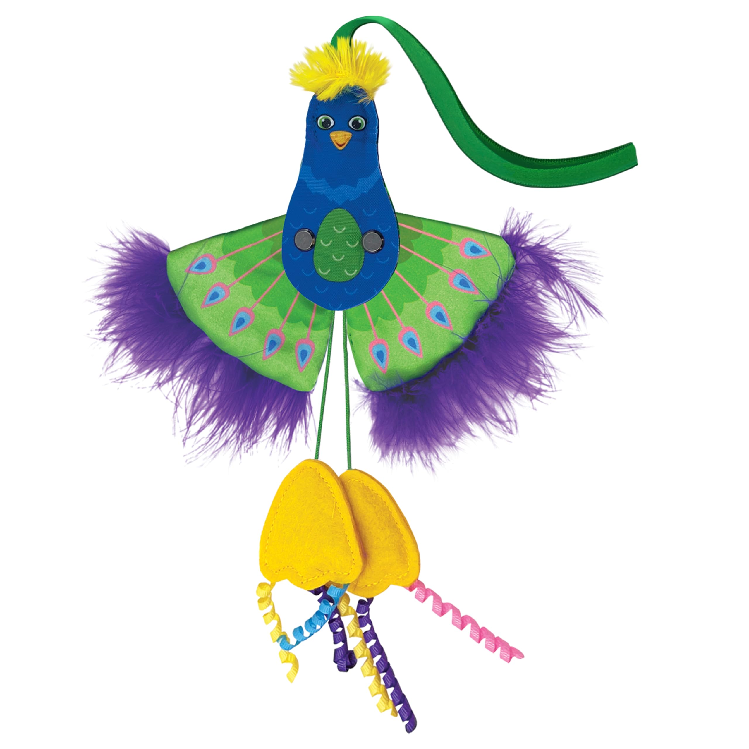 Amazon.com : KONG Connects Peacock Interactive Cat Toy with